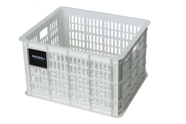 Bags, Baskets and Crates:  Basil Crate LARGE WHITE