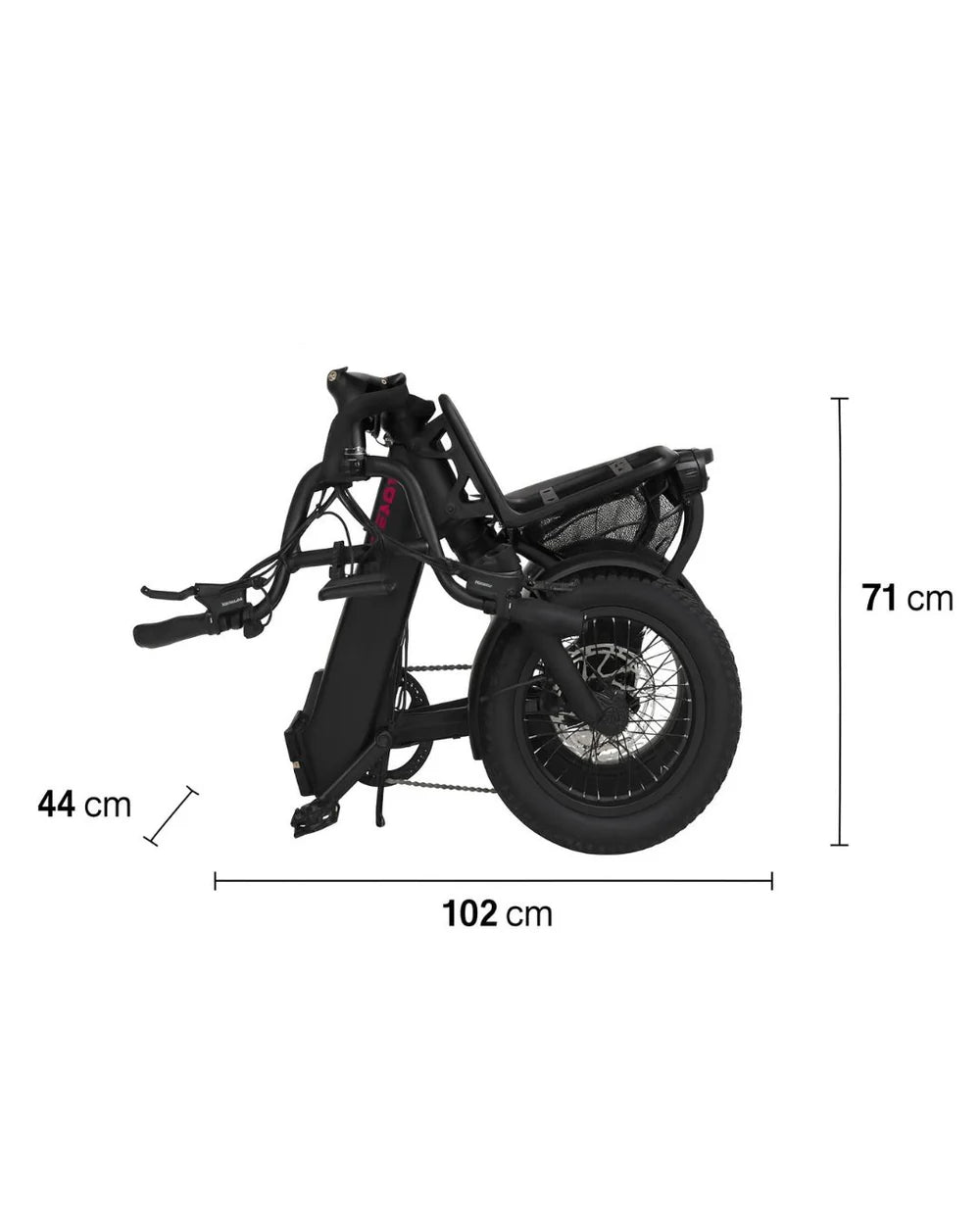 VAMOS Doblez 2026 - Foldable E-Bike. Fold & Unfold in Seconds