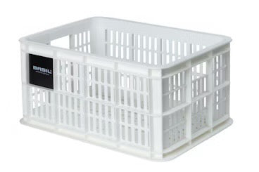 Bags, Baskets and Crates:  Basil Crate SMALL WHITE