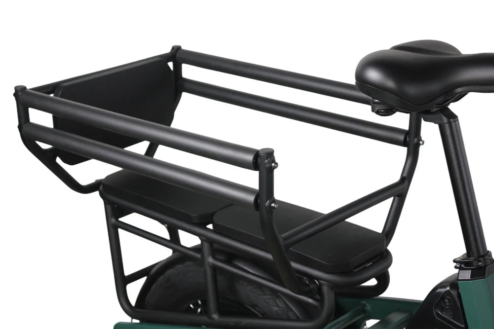 VAMOS Pre-Order | Amigo Plus 2025 - All-Purpose Passenger Commuter E-Bike WITH REAR RACK