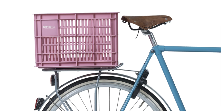 Bags, Baskets and Crates:  Basil Crate MEDIUM PINK