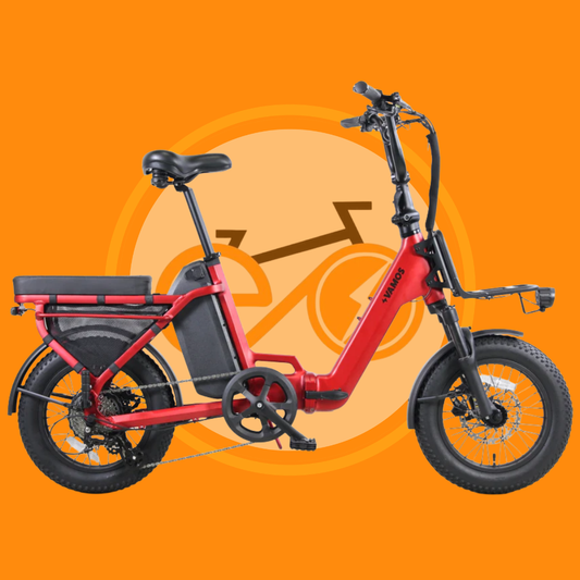 VAMOS Doblez 2026 - Foldable E-Bike. Fold & Unfold in Seconds