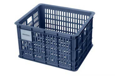 Bags, Baskets and Crates: Basil Crate LARGE BLUE