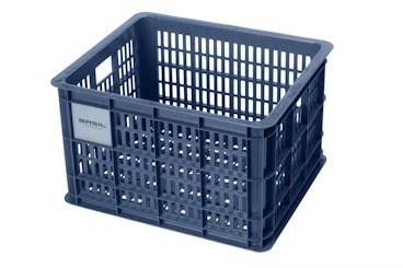 Bags, Baskets and Crates:  Basil Crate LARGE BLUE