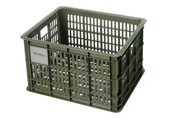 Bags, Baskets and Crates:  Basil Crate LARGE GREEN