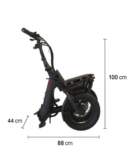 VAMOS Doblez 2026 - Foldable E-Bike. Fold & Unfold in Seconds