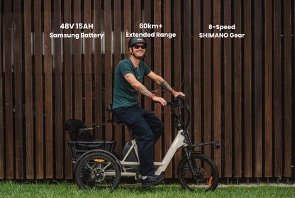 Vamos Trio Pre-Order – 3 Wheel Electric Trike