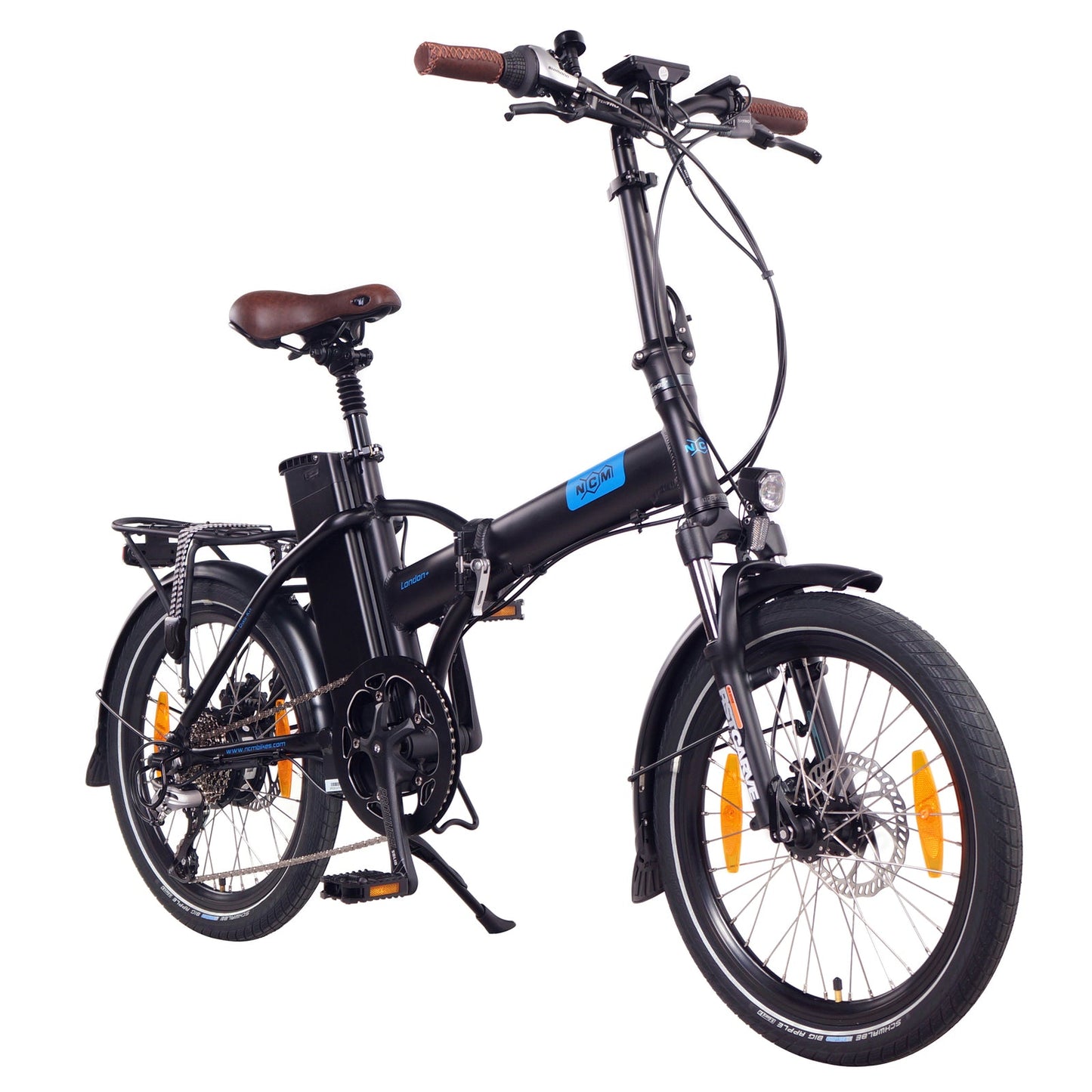 NCM London Plus Folding eBike BLACK