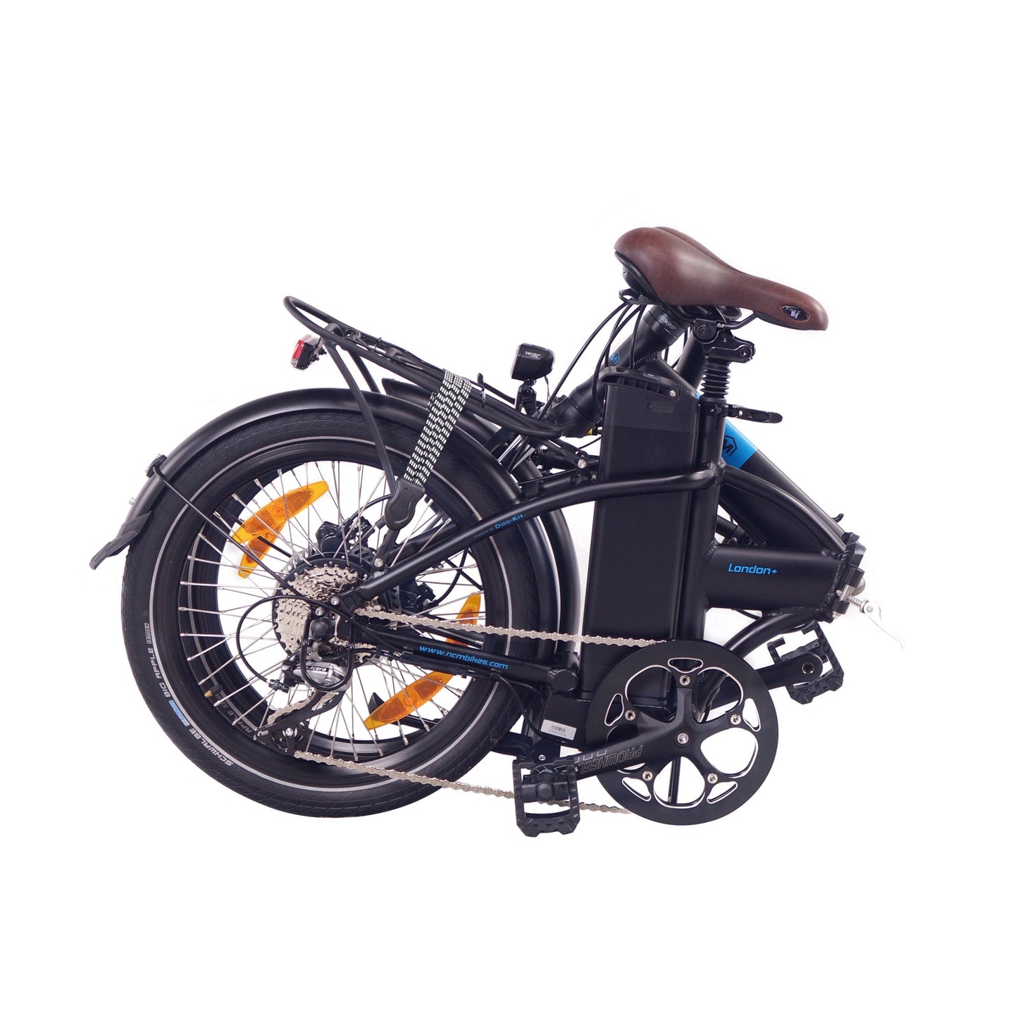 NCM London Plus Folding eBike BLACK