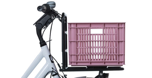 Bags, Baskets and Crates:  Basil Crate MEDIUM PINK