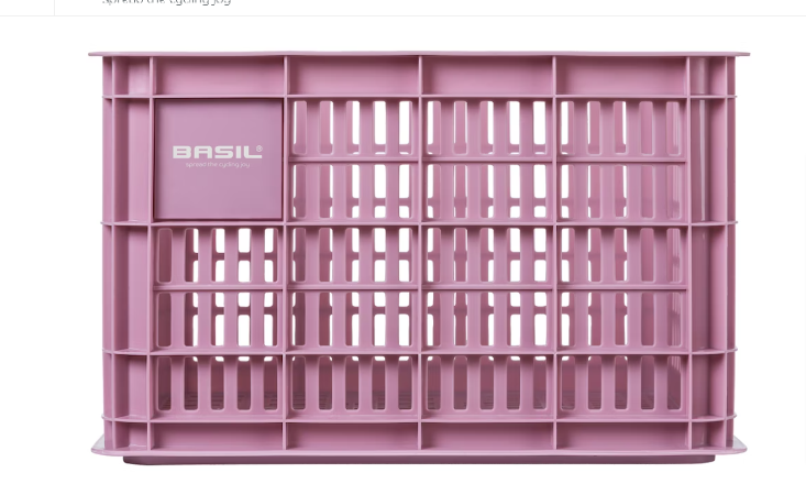 Bags, Baskets and Crates:  Basil Crate MEDIUM BLACK