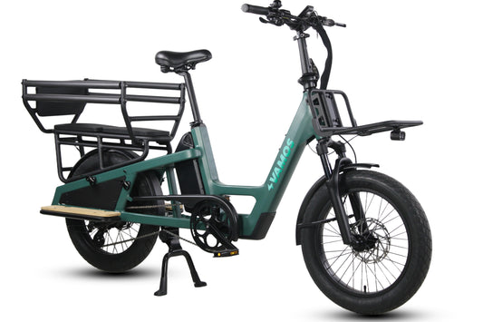 VAMOS Pre-Order | Amigo Plus 2025 - All-Purpose Passenger Commuter E-Bike WITH REAR RACK