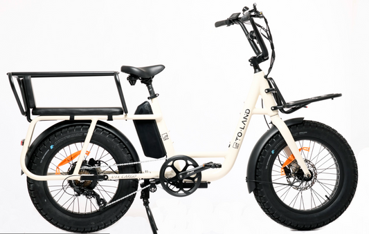 ToLand Cargo UTE E-bike, 750W, 48V 15AH 750WH Battery. DUE SEPTEMBER