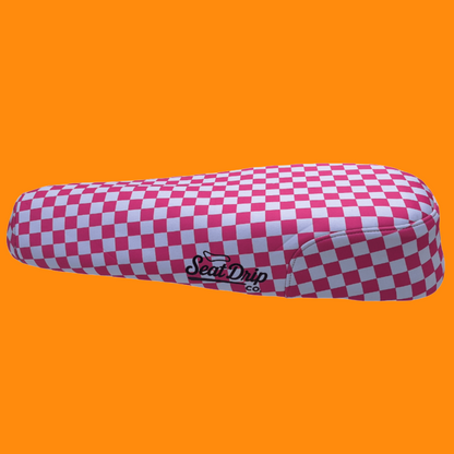 SeatDrip Bubblegum Checkered