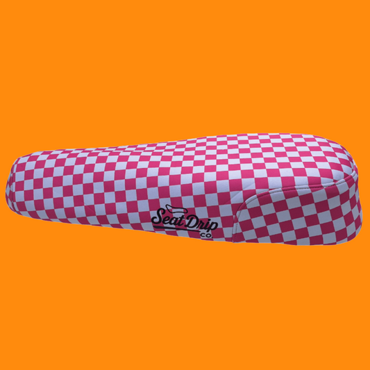 SeatDrip Bubblegum Checkered
