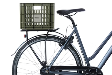 Bags, Baskets and Crates:  Basil Crate LARGE GREEN